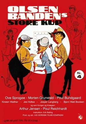 постер Большое ограбление банды Ольсена